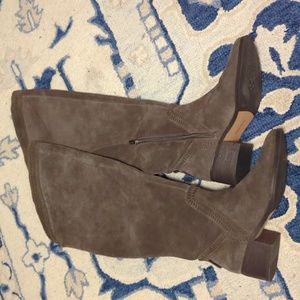 Vince Camuto Brown Knee-High Boots